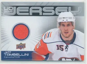2010-11 UPPER DECK - JEFF TAMBELLINI #GJ-JT GAME JERSEY