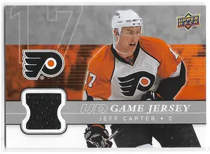 2008-09 Upper Deck UD Game Jersey #GJ-JE Jeff Carter