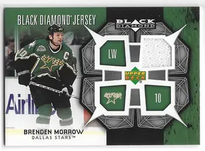 2007-08 Black Diamond Jersey #BDJ-MO Brenden Morrow