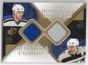 2007-08 SPx Winning Combos #WC-WK Doug Weight & Paul Kariya