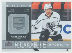 2021-22 UPPER DECK - GABE VILARDI #RR-6 ROOKIE RETROSPECTIVE