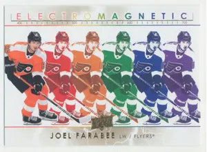 2021-22 UPPER DECK - JOEL FARABEE #EM-10 ELECTROMAGNETIC GOLD