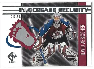 2003-04 Private Stock Reserve In Crease Security #5 David Aebischer