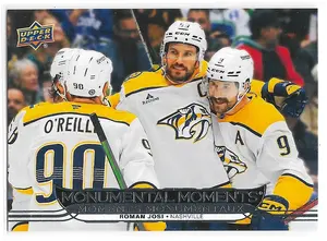 2025-26 Tim Hortons Monumental Moments #MM-2 Roman Josi