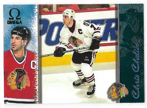 1997-98 Omega Emerald Green #48 Chris Chelios