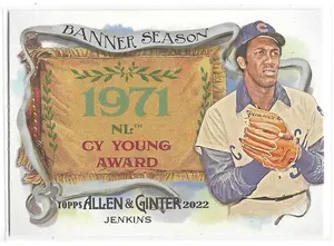 2022 Allen & Ginter Banner Season #BS-30 Fergie Jenkins