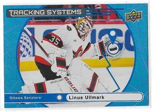 2025-26 Upper Deck Tracking Systems #TS-24 Linus Ullmark