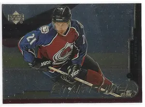 1999-00 UD Gold Reserve #154 Peter Forsberg (Star Power)