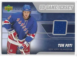 2006-07 Upper Deck UD Game Jersey #J-TP Tom Poti
