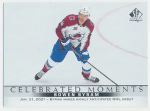 2020-21 SP AUTHENTIC - BOWEN BYRAM #115 CELEBRATED MOMENTS