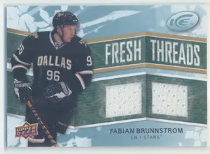 2008-09 UPPER DECK ICE - FABIAN BRUNNSTROM #FT-FB FRESH THREADS