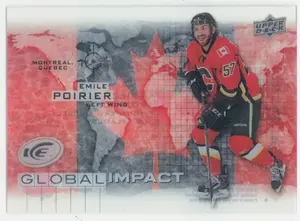 2015-16 UPPER DECK ICE - EMILE POIRIER #GI-EP GLOBAL IMPACT