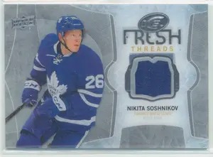 2016-17 UPPER DECK ICE - NIKITA SOSHNIKOV #FT-SO FRESH THREADS