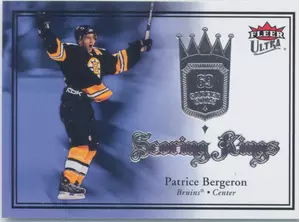 2007-08 FLEER ULTRA - PATRICE BERGERON #SK11 SCORING KINGS