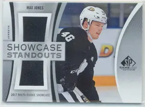 2019-20 SP GAME USED - MAX JONES #SS-MJ SHOWCASE STANDOUTS