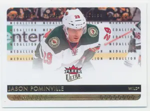 2014-15 FLEER ULTRA - JASON POMINVILLE #91 GOLD MEDALLION