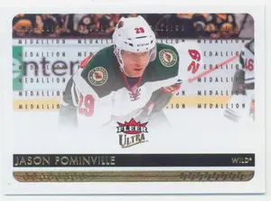2014-15 FLEER ULTRA - JASON POMINVILLE #91 GOLD MEDALLION