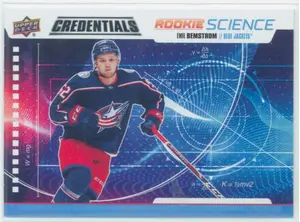 2019-20 CREDENTIALS - EMIL BEMSTROM #RS-13 ROOKIE SCIENCE