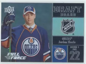 2015-16 FULL FORCE - JORDAN EBERLE #DB-JE DRAFT BOARD