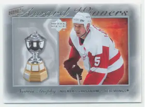 2007-08 UPPER DECK - NICKLAS LIDSTROM #AW3 AWARD WINNERS