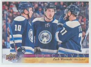 2017-18 UPPER DECK - ZACH WERENSKI #C24 CANVAS
