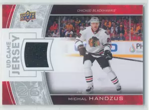 2013-14 UPPER DECK - MICHAL HANDZUS #GJ-MH GAME JERSEY