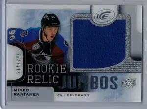 2015-16 Mikko Rantanen Ice Relic Jumbo #RRJ-MR Colorado Avalanche