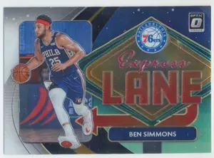 2020-21 Panini Donruss Optic - Ben Simmons #22 Express Lane