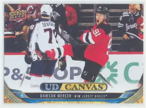 2024-25 UPPER DECK - DAWSON MERCER #C-2 UD CANVAS