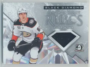 2024-25 Upper Deck Black Diamond Cutter Gauthier Diamond Debut Relics #DD-CG