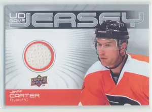 2010-11 UPPER DECK - JEFF CARTER #GJ-JC GAME JERSEY