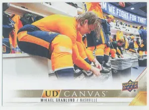 2022-23 UPPER DECK - MIKAEL GRANLUND #C46 UD CANVAS