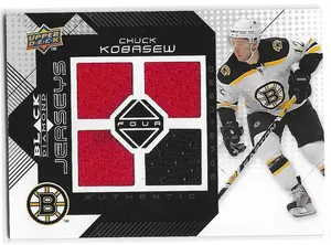 2008-09 Black Diamond Jerseys #BDJ-CK Chuck Kobasew