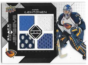 2008-09 Black Diamond Jerseys #BDJ-KL Kari Lehtonen