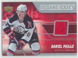 2006-07 UPPER DECK - DANIEL PAILLE #J-DP GAME JERSEY