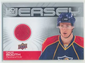 2010-11 UPPER DECK - DAVID BOOTH #GJ-BO GAME JERSEY