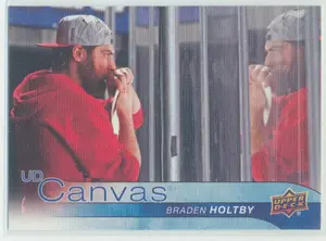 2016-07 UPPER DECK - BRADEN HOLTBY #C83 UD CANVAS