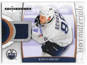 2007-08 Hot Prospects Hot Materials #HM-RS Rob Schremp