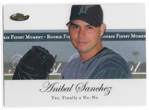 2007 Finest Rookie Finest Moment #RFM-AS Anibal Sanchez