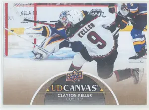 2021-22 UPPER DECK - CLAYTON KELLER #C124 UD CANVAS