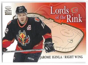 2002-03 Crown Royale Lords of the Rink #5 Jarome Iginla