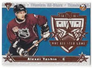 2001-02 Titanium All-Stars #14 Alexei Yashin