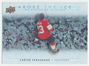 2024-25 TIM HORTONS - CARTER VERHAEGHE #AI-12 ABOVE THE ICE