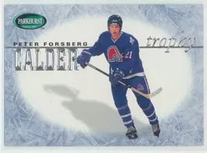 1995-96 PARKHURST INTERNATIONAL - PETER FORSBERG #3 TROPHY WINNERS