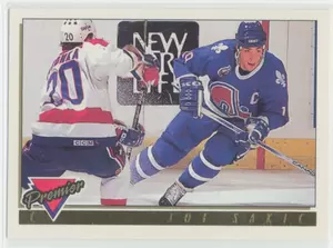 1993-94 Topps Premier - Joe Sakic Gold Parallel #10