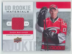 2008-09 UPPER DECK - ZACH BOYCHUK #RM-BK ROOKIE MATERIALS