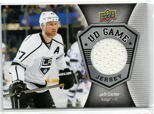 2016-17 UD Jeff Carter GU Jersey Los Angeles Kings