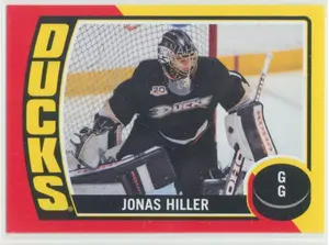 2014-15 O-PEE-CHEE - JONAS HILLER #ST-39 STICKERS