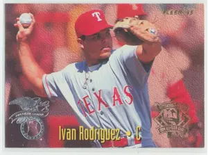 1995 Fleer - Ivan Rodriguez/Mike Piazza #1 All-Stars