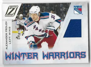 2010-11 Zenith Winter Warriors #AF Alexander Frolov